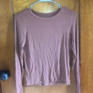 super cute american eagle rust colored long sleeve